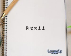 「仰せのまま」とは？ビジネスメールや敬語の使い方を徹底解釈 | Learncity